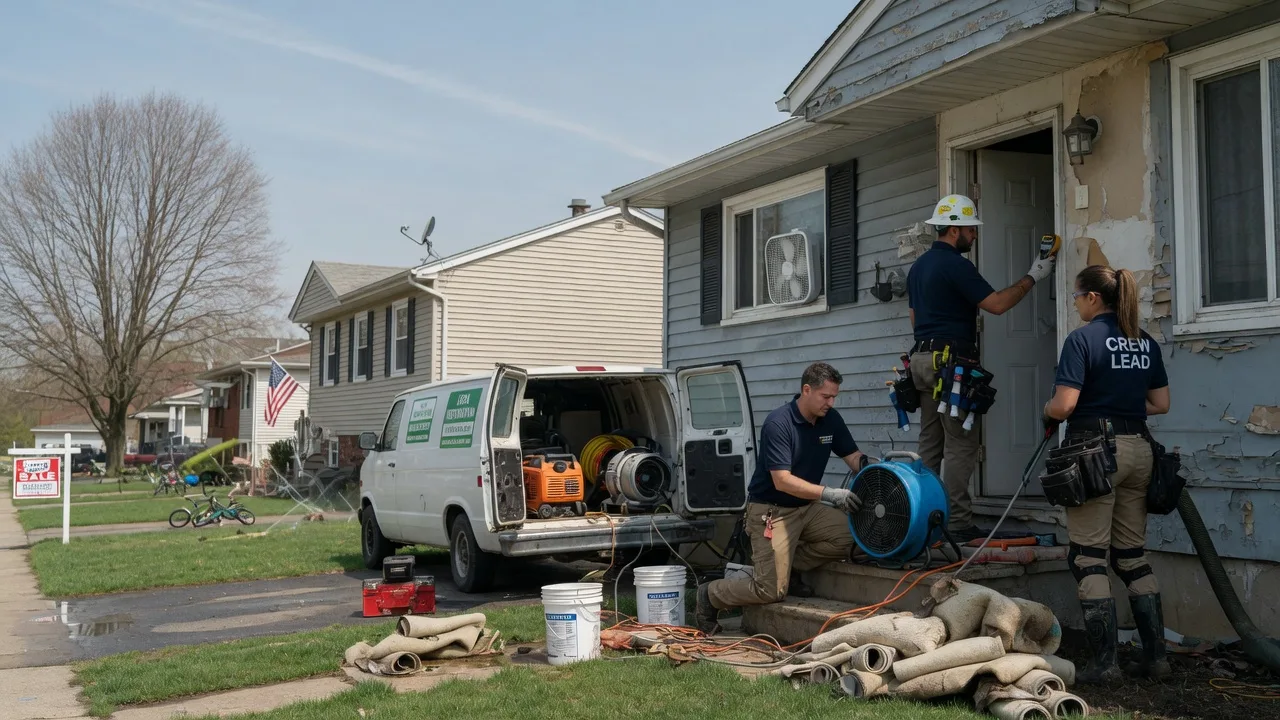 Flood Cleanup in Parma, MI near me